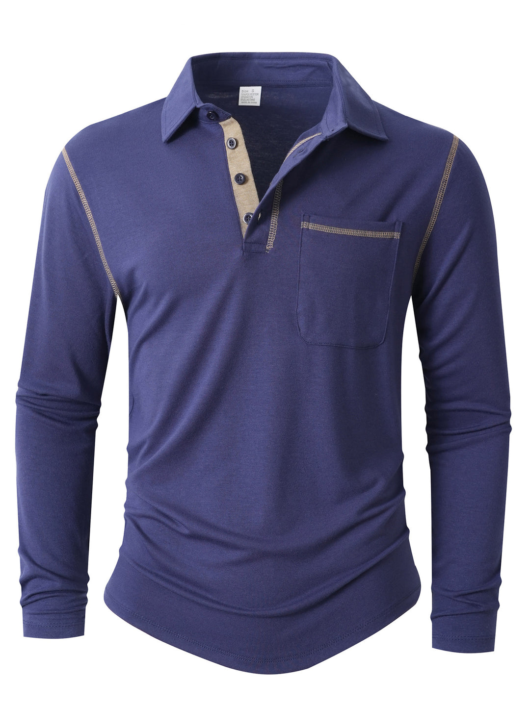 Herrar Långärmad Poloshirt Mirla-Eva Jonsson