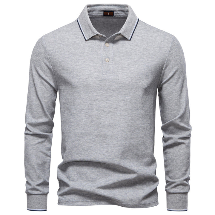 Herrar Långärmad Poloshirt Mirla-Eva Jonsson