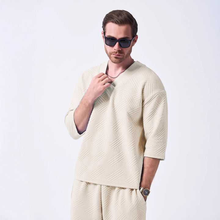 Herrar Lätt oversized T-shirt Mirla-Eva Jonsson
