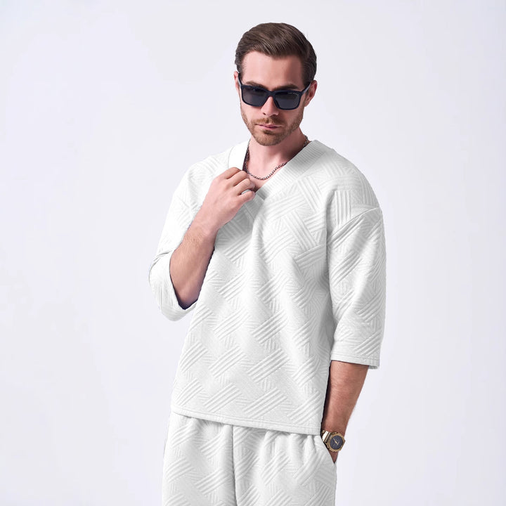Herrar Lätt oversized T-shirt Mirla-Eva Jonsson