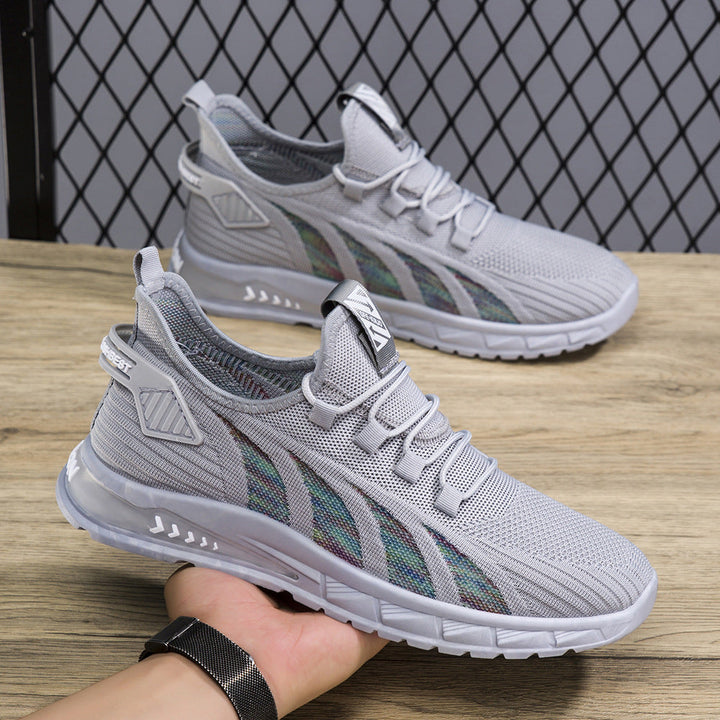Herrar Lätta sneakers med andningsbara mesh-detaljer och dämpande sula Mirla-Eva Jonsson