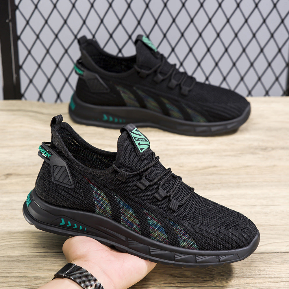 Herrar Lätta sneakers med andningsbara mesh-detaljer och dämpande sula Mirla-Eva Jonsson
