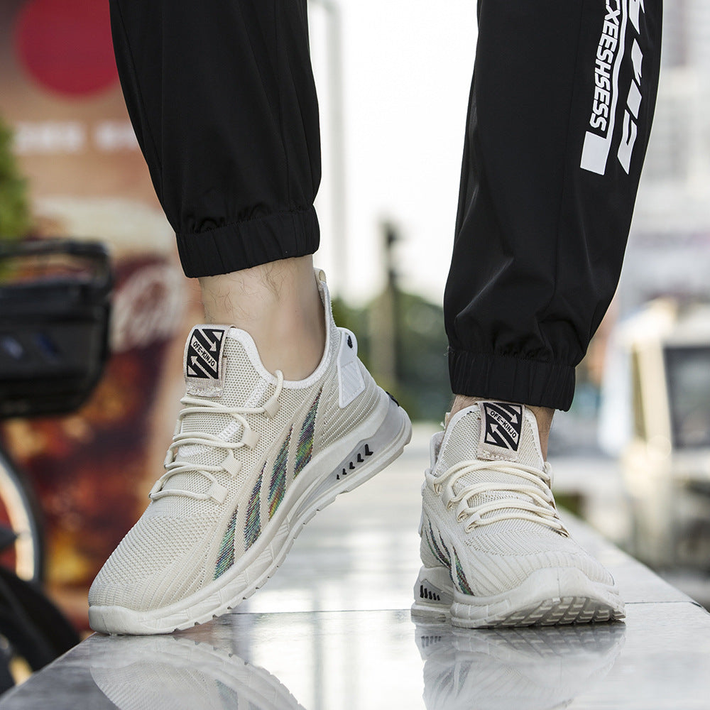 Herrar Lätta sneakers med andningsbara mesh-detaljer och dämpande sula Mirla-Eva Jonsson