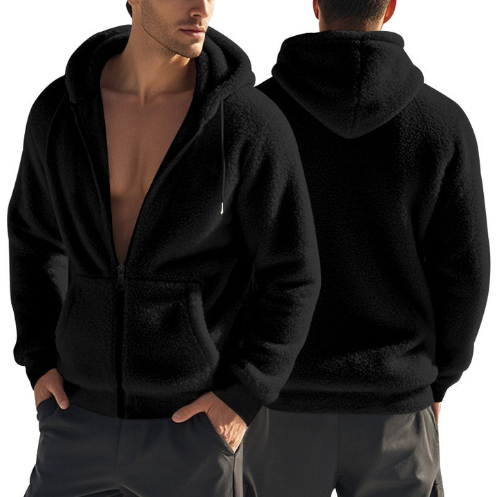 Herrar Mjuk Fleece-Hoodie Mirla-Eva Jonsson