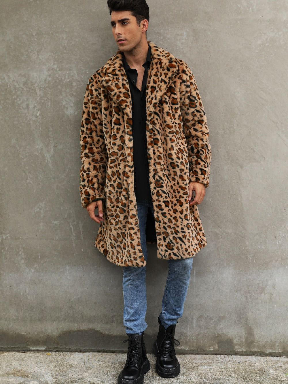 Herrar Modetrendiga Leopardskinnsrock Mirla-Eva Jonsson