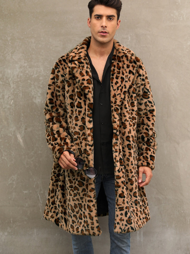 Herrar Modetrendiga Leopardskinnsrock Mirla-Eva Jonsson