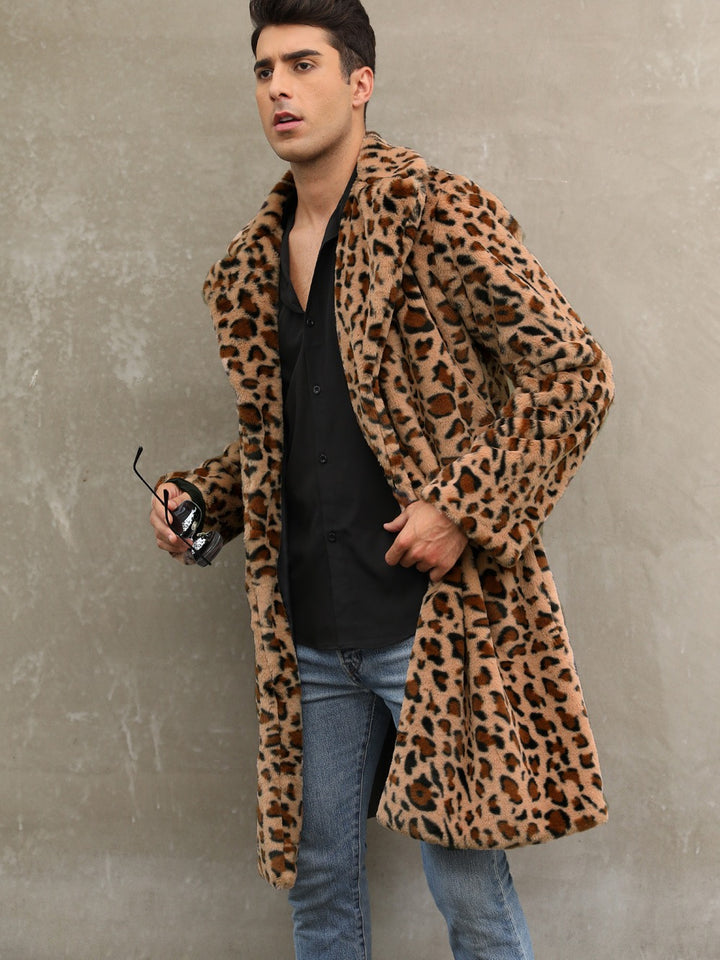 Herrar Modetrendiga Leopardskinnsrock Mirla-Eva Jonsson