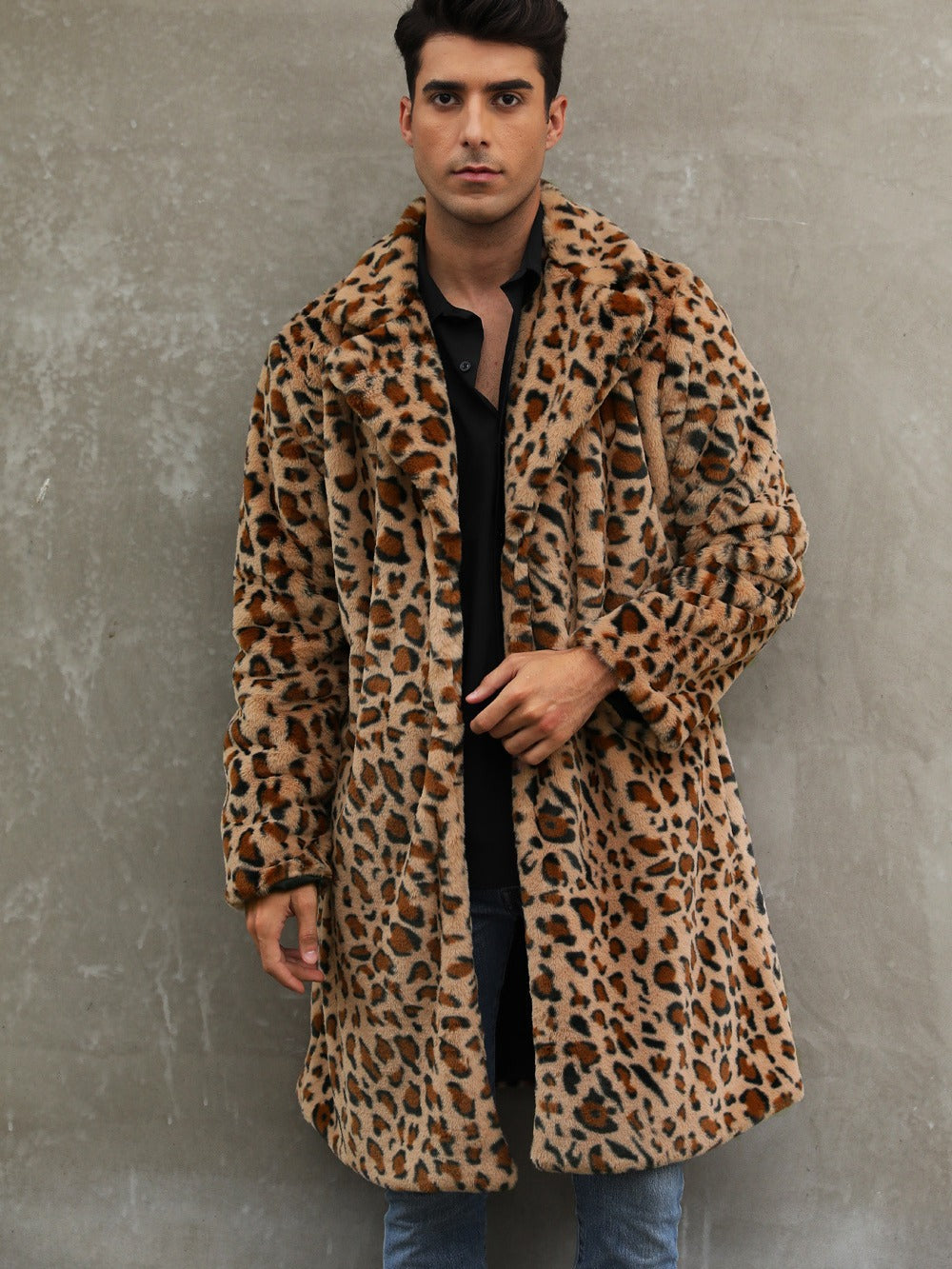 Herrar Modetrendiga Leopardskinnsrock Mirla-Eva Jonsson