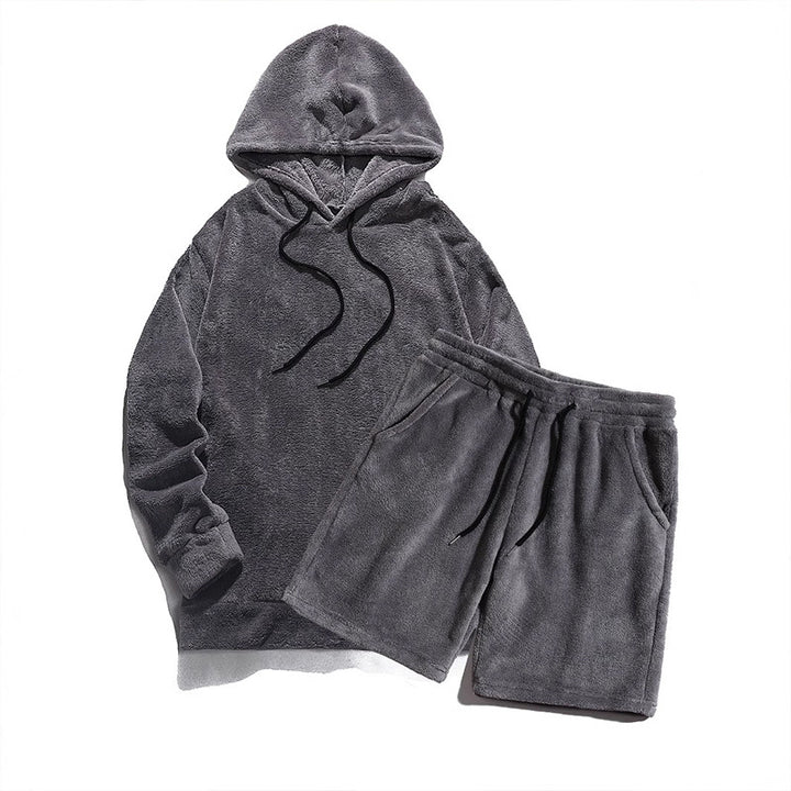 Herrar Mysigt Hoodie-Shorts-Set Mirla-Eva Jonsson