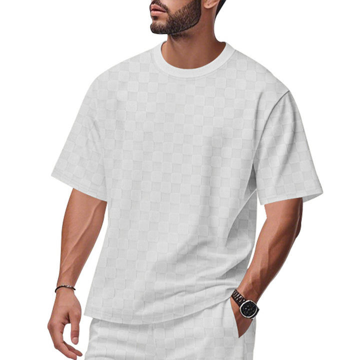Herrar Oversized T-shirt med modern design och avslappnad passform Mirla-Eva Jonsson