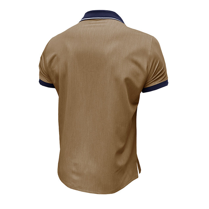 Herrar Polo-Shirt i modern denimstil Mirla-Eva Jonsson