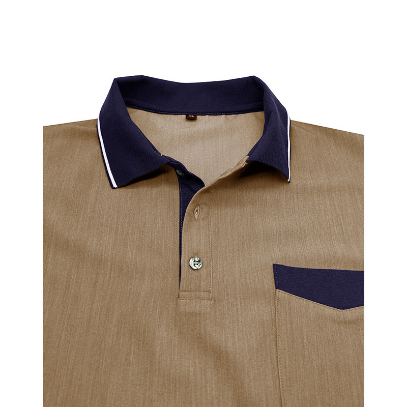 Herrar Polo-Shirt i modern denimstil Mirla-Eva Jonsson
