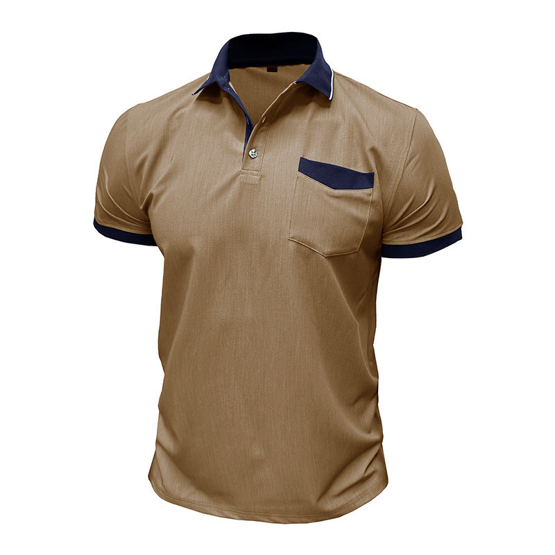 Herrar Polo-Shirt i modern denimstil Mirla-Eva Jonsson