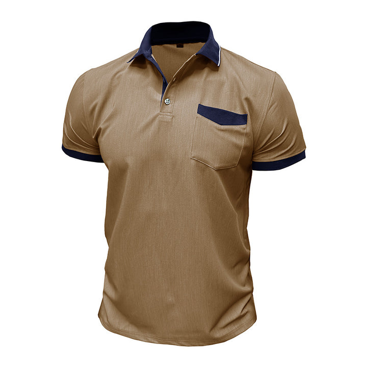 Herrar Polo-Shirt i modern denimstil Mirla-Eva Jonsson
