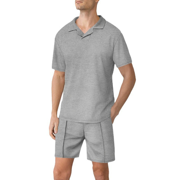 Herrar Polo-Shirt med kort ärm och modern skärning Mirla-Eva Jonsson