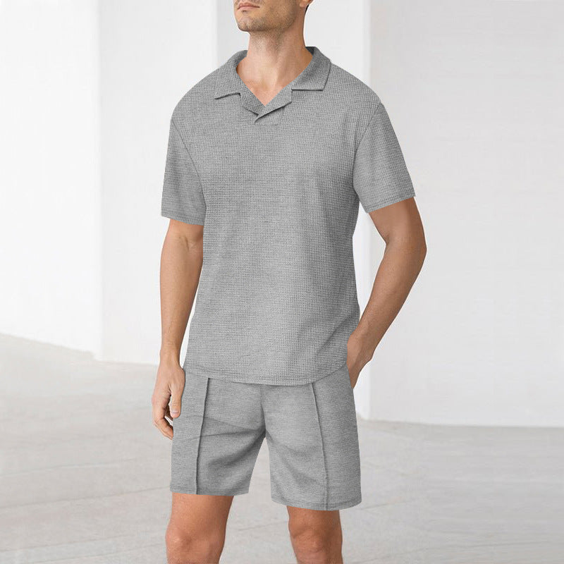 Herrar Polo-Shirt med kort ärm och modern skärning Mirla-Eva Jonsson