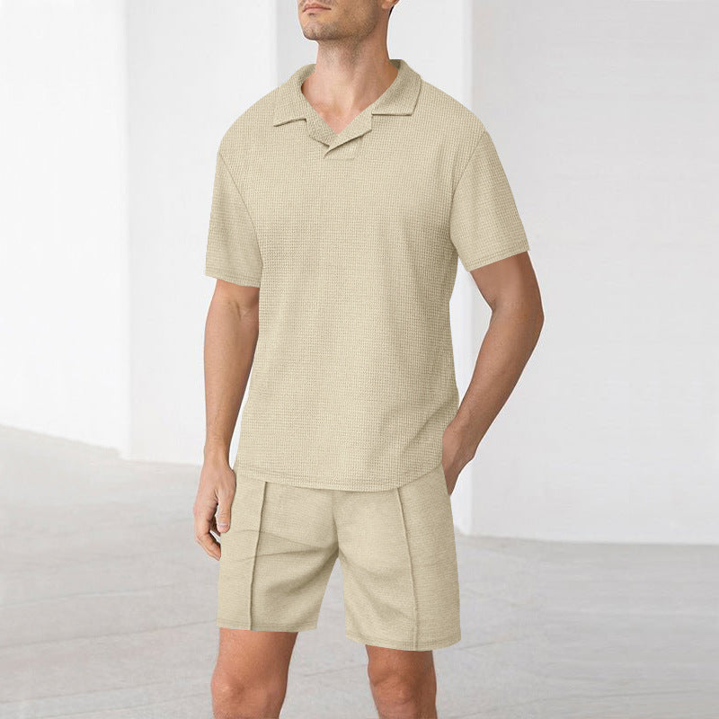 Herrar Polo-Shirt med kort ärm och modern skärning Mirla-Eva Jonsson