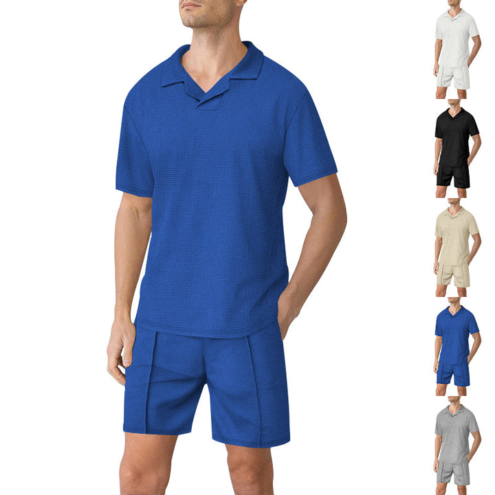Herrar Polo-Shirt med kort ärm och modern skärning Mirla-Eva Jonsson