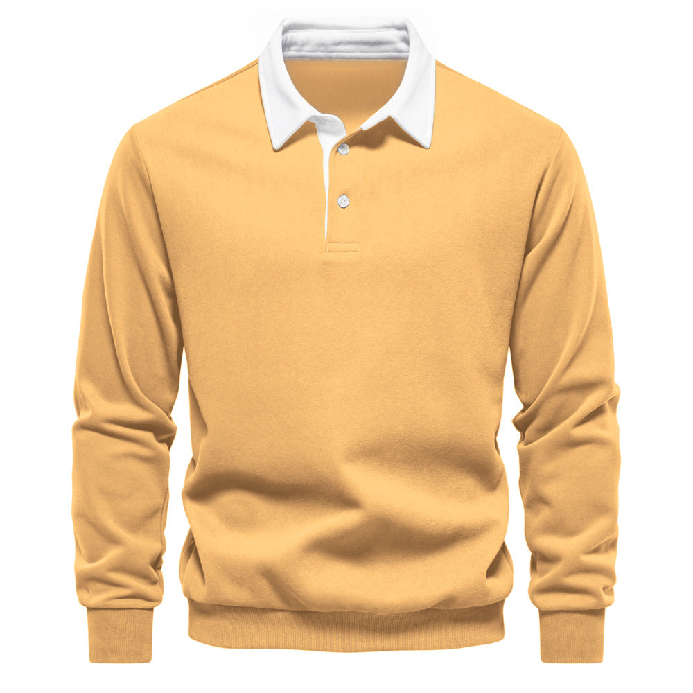 Herrar Poloshirt med kontrasterande krage Mirla-Eva Jonsson