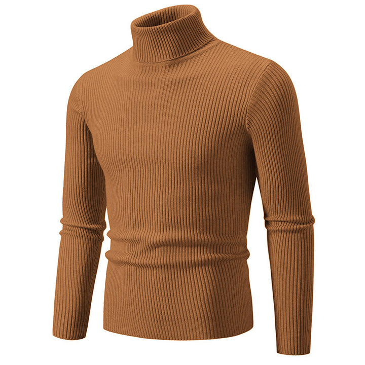 Herrar Rullkragepullover i fin ribbstickning Eva Jonsson 1758806066-Eva Jonsson