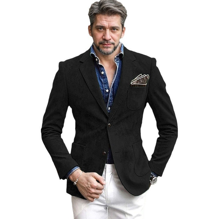 Herrar Samt-Blazer med elegant snitt Mirla-Eva Jonsson