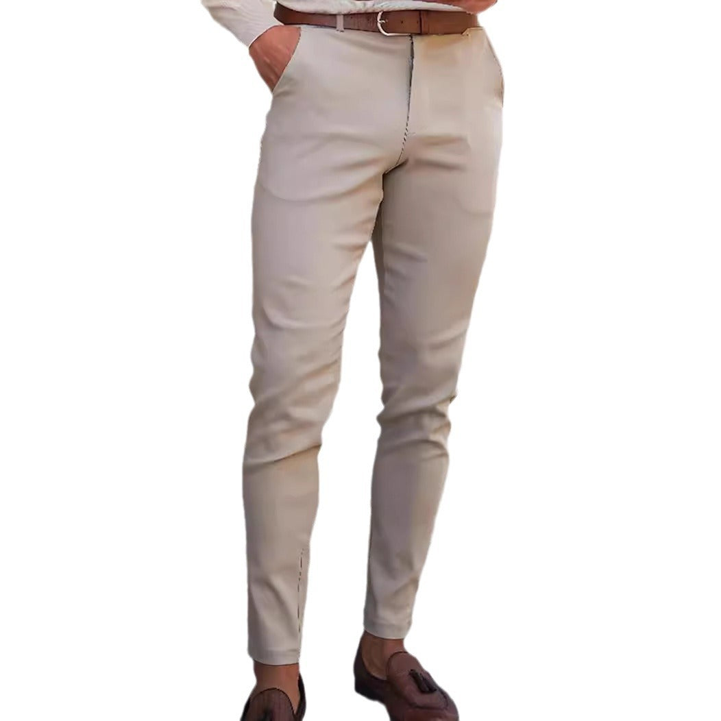 Herrar Slim-Fit Byxor med innovativt stretchmaterial Mirla-Eva Jonsson