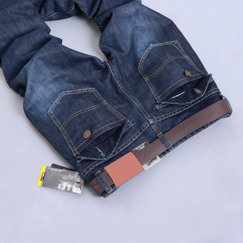 Herrar Slim-Fit Jeans med elastisk midja och hög bärkomfort Eva Jonsson-Eva Jonsson