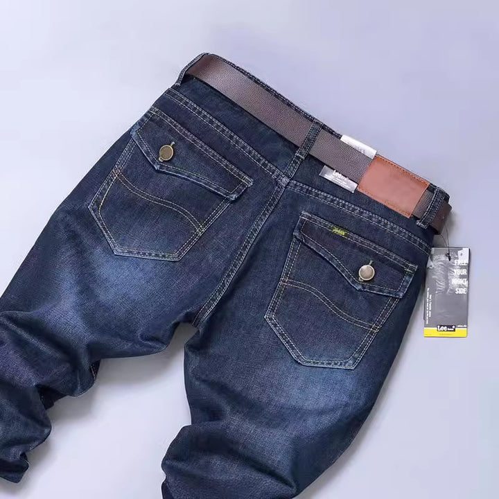 Herrar Slim-Fit Jeans med elastisk midja och hög bärkomfort Mirla-Eva Jonsson