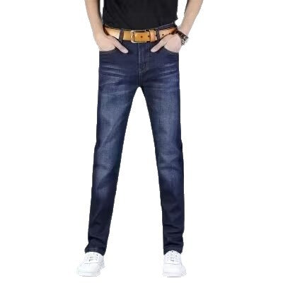 Herrar Slim Fit Jeans med elastisk midja och moderna accenter Mirla-Eva Jonsson