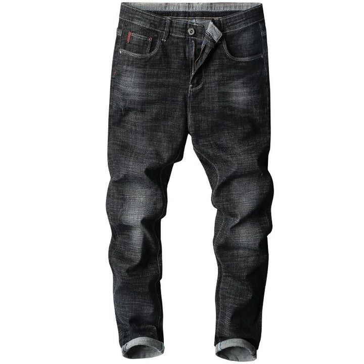 Herrar Slim-Fit Jeans med moderna tvättdetaljer Mirla-Eva Jonsson