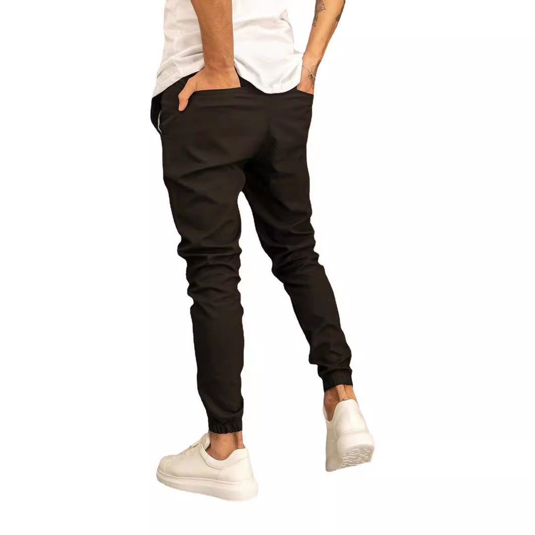 Herrar Slim-Fit Joggingbyxor med elastisk midja och praktiska sidofickor Mirla-Eva Jonsson