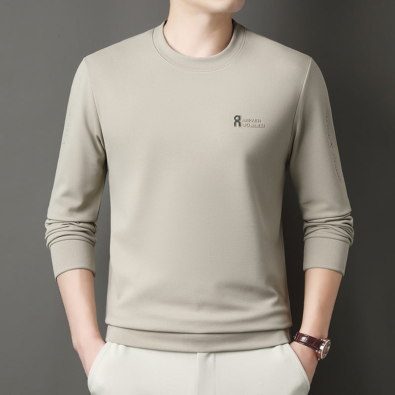 Herrar Sport Sweatshirt med strukturerat tyg och modern rundhalsringning Mirla-Eva Jonsson