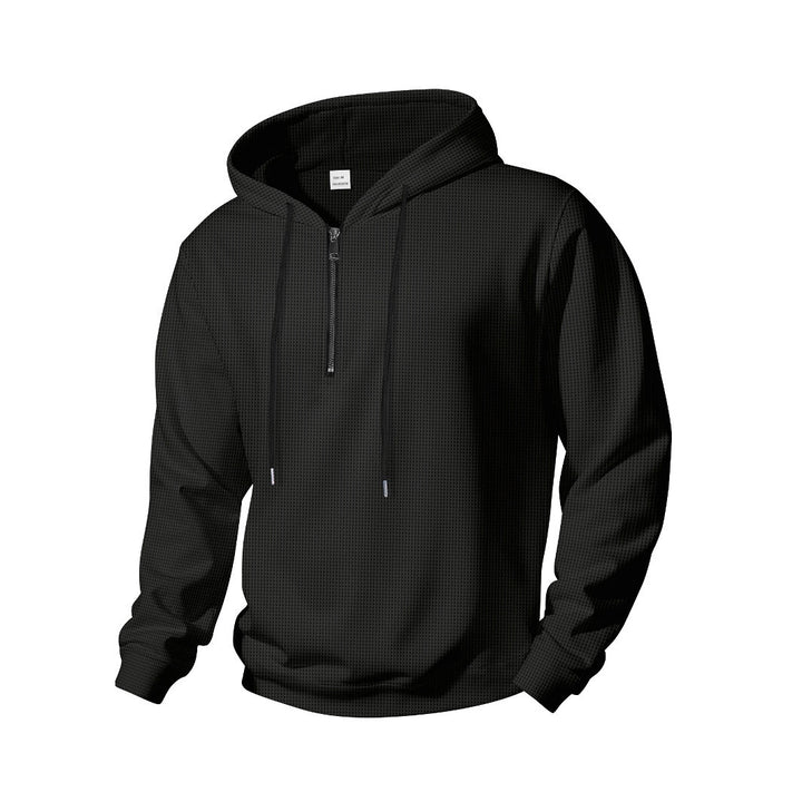 Herrar Sportig Hoodie med halv dragkedja Mirla-Eva Jonsson