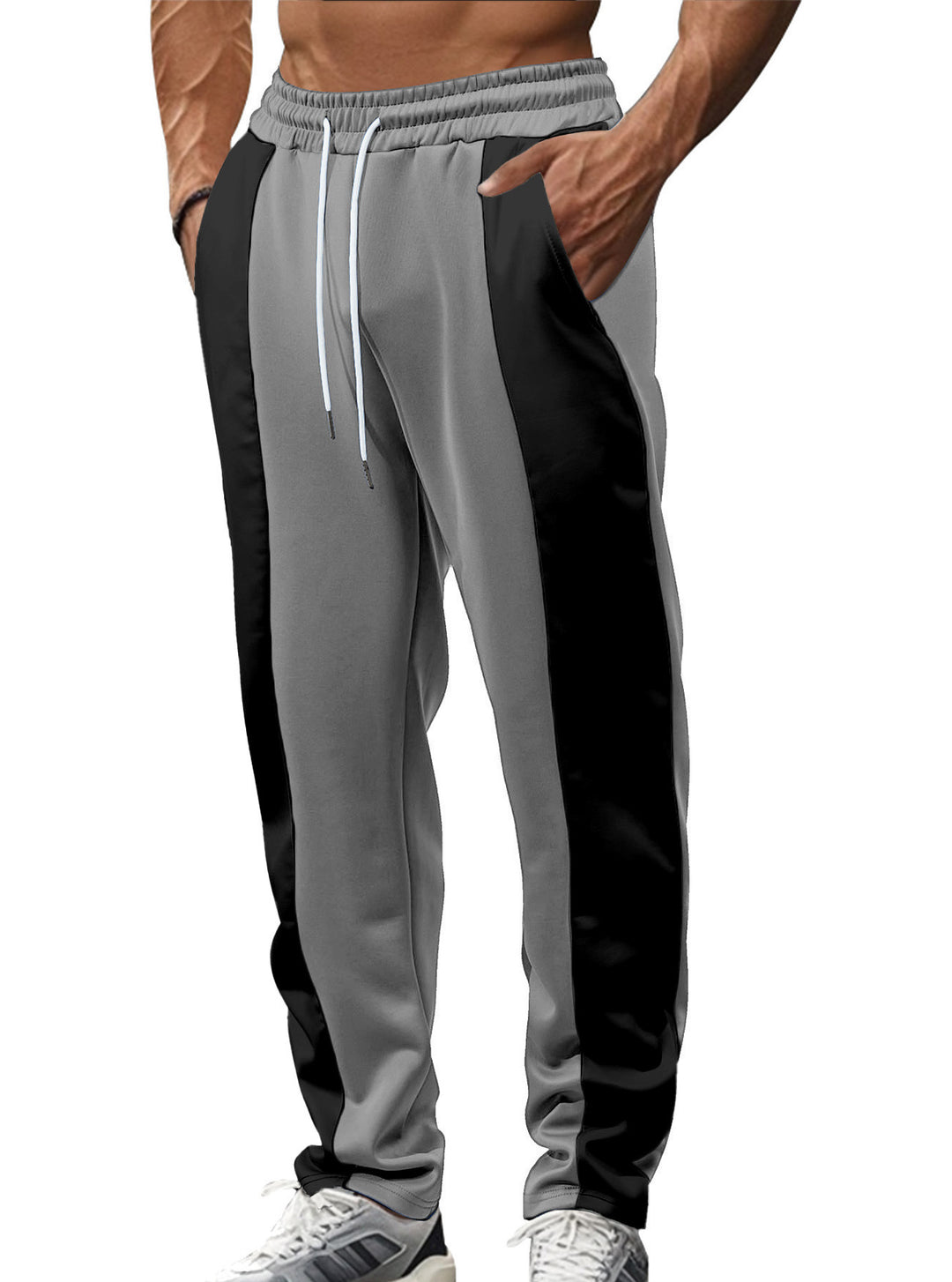 Herrar Sportig Joggingbyxor med sidokontraster Mirla-Eva Jonsson