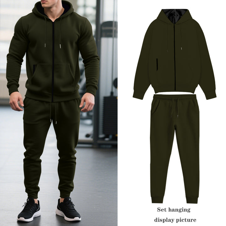 Herrar Sportig hooded jumpsuit med elastisk midja och praktiska fickor Eva Jonsson-Eva Jonsson
