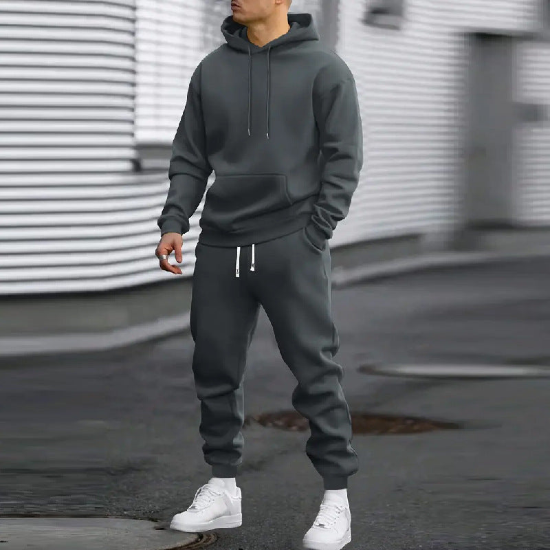 Herrar Sportig hoodie set med praktiska fickor Eva Jonsson-Eva Jonsson
