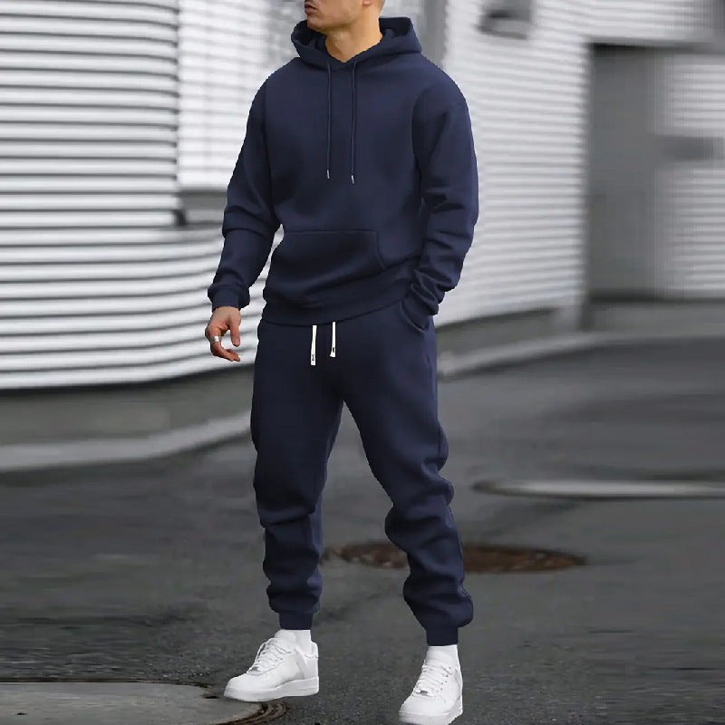 Herrar Sportig hoodie set med praktiska fickor Eva Jonsson-Eva Jonsson