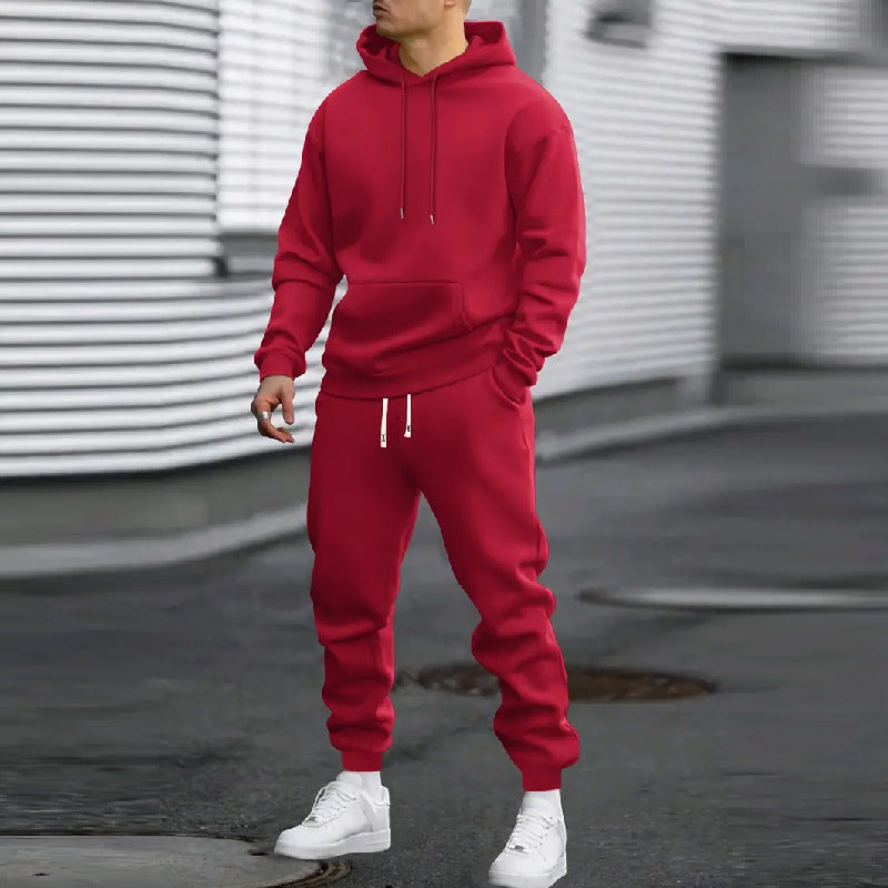 Herrar Sportig hoodie set med praktiska fickor Eva Jonsson-Eva Jonsson