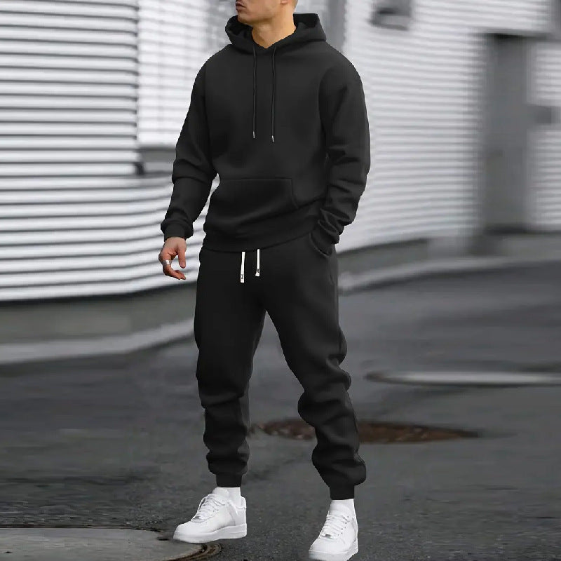 Herrar Sportig hoodie set med praktiska fickor Eva Jonsson-Eva Jonsson