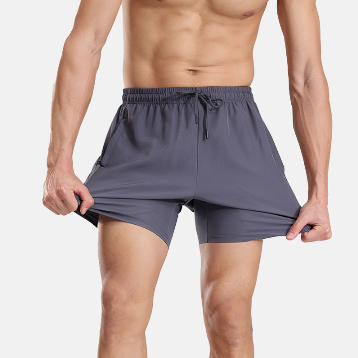 Herrar Sportiga Shorts med Elastisk Midja och Praktiska Sidofickor Mirla-Eva Jonsson