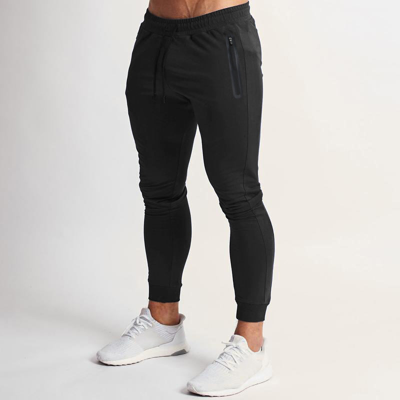Herrar Sportiga Slim-Fit Joggingbyxor med funktionella fickor Mirla-Eva Jonsson