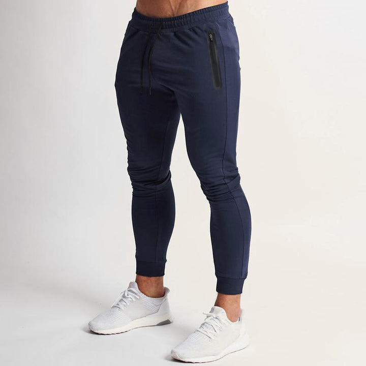 Herrar Sportiga Slim-Fit Joggingbyxor med funktionella fickor Mirla-Eva Jonsson