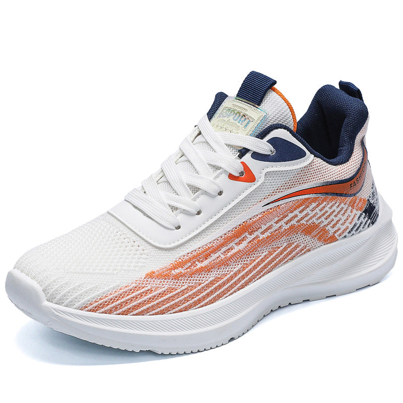 Herrar Sportiga Sneakers med Andningsbar Mesh-Yta och Dämpande Sula Mirla-Eva Jonsson