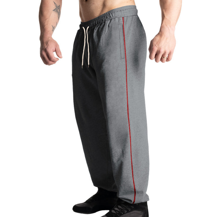 Herrar Sportiga joggingbyxor med elastisk midja och praktiska sidofickor Mirla-Eva Jonsson