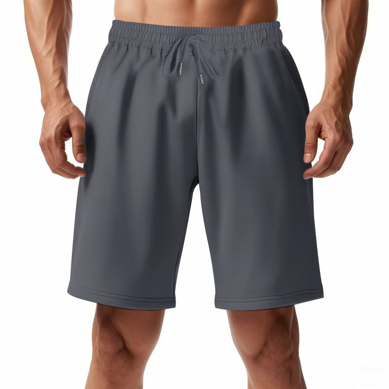 Herrar Sportiga korta löpshorts med elastisk midja och praktisk snörning Mirla-Eva Jonsson