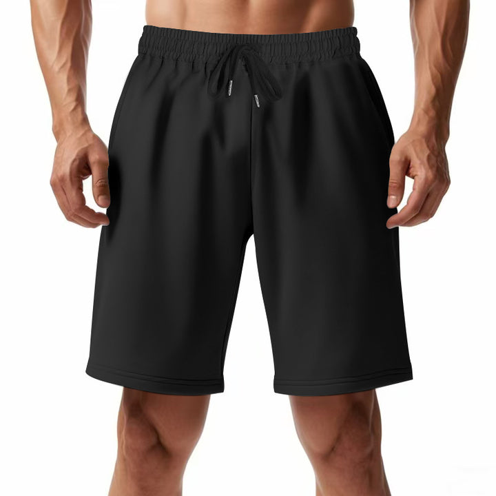Herrar Sportiga korta löpshorts med elastisk midja och praktisk snörning Mirla-Eva Jonsson