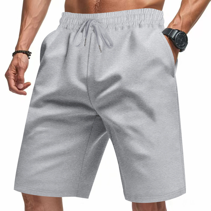 Herrar Sportiga korta löpshorts med elastisk midja och praktisk snörning Mirla-Eva Jonsson