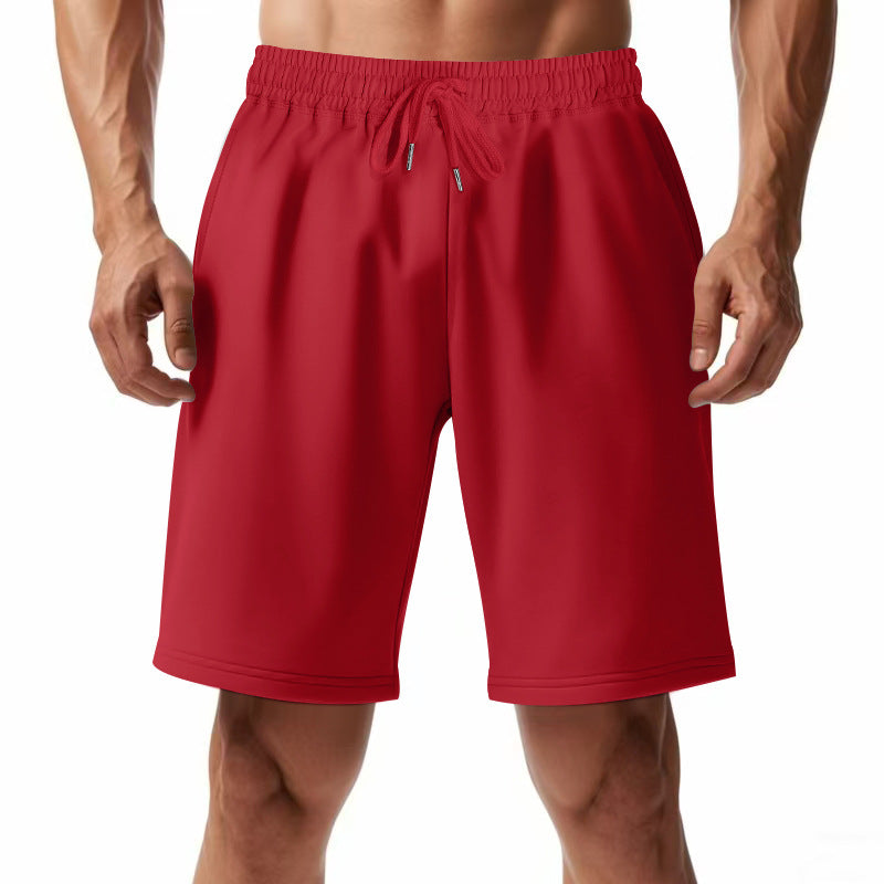 Herrar Sportiga korta löpshorts med elastisk midja och praktisk snörning Mirla-Eva Jonsson