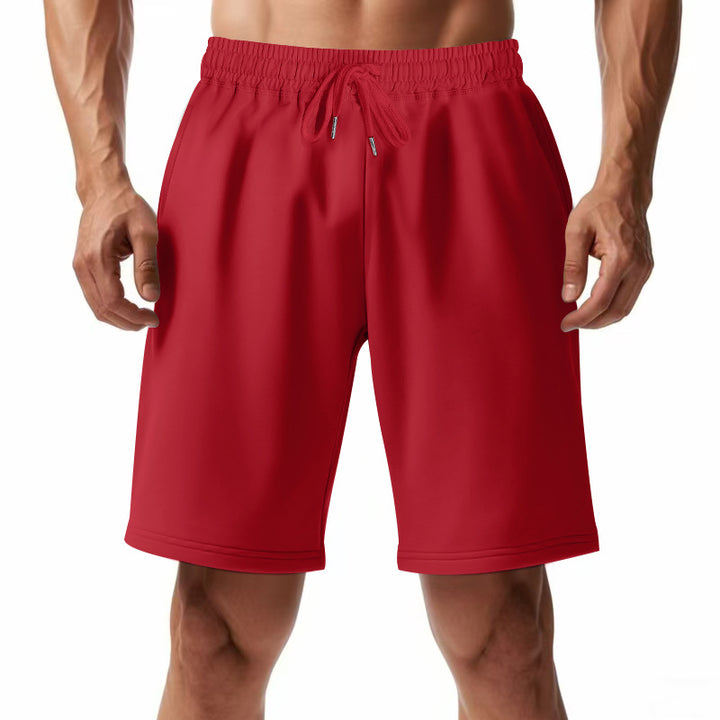 Herrar Sportiga korta löpshorts med elastisk midja och praktisk snörning Mirla-Eva Jonsson