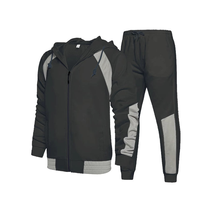 Herrar Sportigt Activewear-set med huva och fickor Mirla-Eva Jonsson